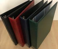 Empty large format Guardian postcard album