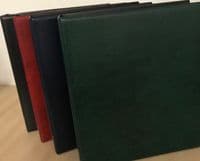 Empty large format Guardian postcard album