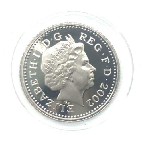 Five Pence 5p Proof Coins From Years 1990 - 2013 in Lighthouse Capsule