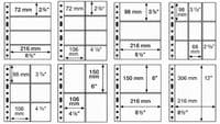 Grande BLACK Plastic Pocket Sheets