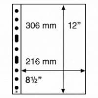 Grande BLACK Plastic Pocket Sheets
