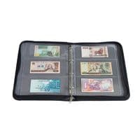 Kurt Lighthouse Grande zipped coin stamp banknote portfolio document album Empty