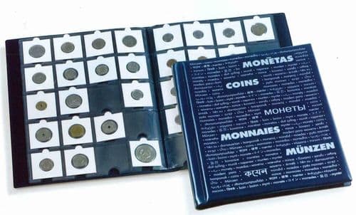Lighthouse A4 Sized Coin Album for 200 Card Coin Holders 10 Pages of 20 Pockets
