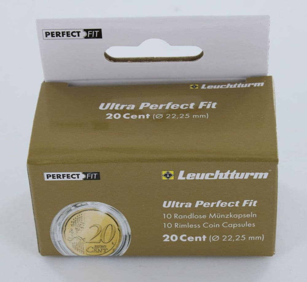 Lighthouse Perfect Fit Capsules for Gold Full Sovereigns Pack of 10