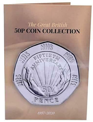 NEW 2020 50p Cambridgeshire Coins Collector Collection Album 56 coins Paddington