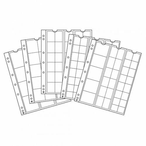 Optima Clear Coin Pages & Interleaves