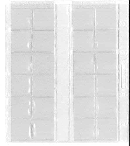 Pack Of 10 Coingallery Insignia 24 Pocket Decimal Collectors Coin Album Pages
