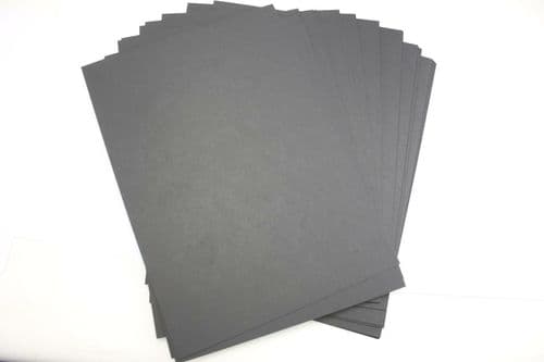 Pack of 50 High Quality 270 gsm Black A4 Arts & Crafts Card
