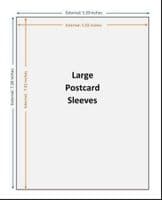 Postcard Sleeves 400 Pack