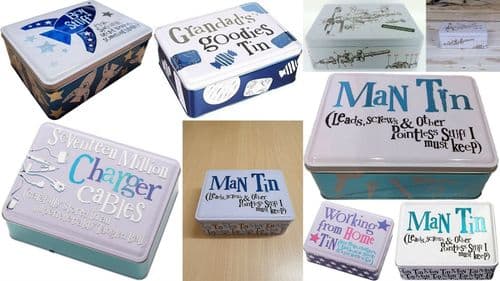 Storage Tins for Men from Brightside and Really Good