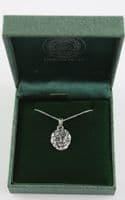 Toucan of Scotland .925 Sterling Silver Celtic Scottish Green Man Necklace