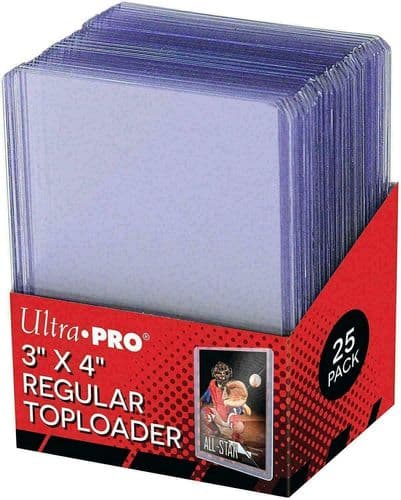 Ultra-Pro Regular Toploader 3x4