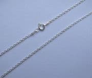 18"/46cm 1.5mm Sterling Silver Prince of Wales Chain