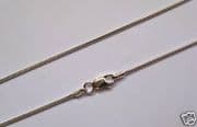 24 Inch 61cm 1.2mm Thick Sterling Silver Snake Chain