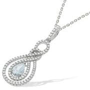 J-Jaz Micro Pave Fancy Cz Pendant with 18" Chain #3