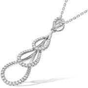 J-Jaz Micro Pave Fancy Cz Pendant with 18" Chain #5