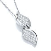 J-Jaz Micro Pave' Fancy Pendant Cz with 18" Chain #3