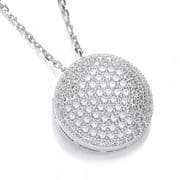 J-Jaz Micro Pave' Fancy Pendant Cz with 18" Chain #5