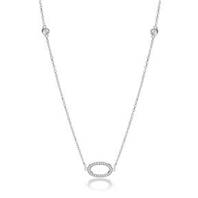 J-Jaz Silver Diamond by the Yard Cz Style 36