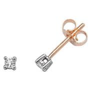 Solitaire stud Earrings