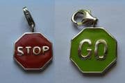 Sterling Silver Enamelled Charms