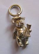 Sterling Silver Graduation Teddy Bear Charm