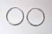 Sterling Silver Hoop Earrings