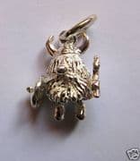 Sterling silver International themed charms