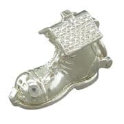 Sterling Silver Large Opening Old Lady in Shoe Charm