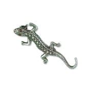 Sterling Silver Marcasite Lizard Brooch
