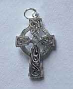 Sterling Silver Medium Celtic Cross Pendant 2.45g