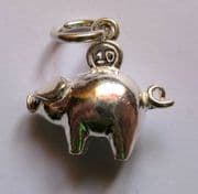 Sterling silver Money themed Charms