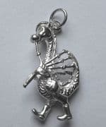 Sterling Silver 'Nessie' Loch Ness Monster Charm
