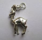 Sterling silver stag Charm