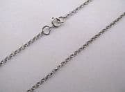 White Gold Belcher chain