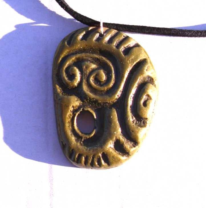 Knowth macehead celtic pendant Killyliss Studio Irish Celtic Gifts