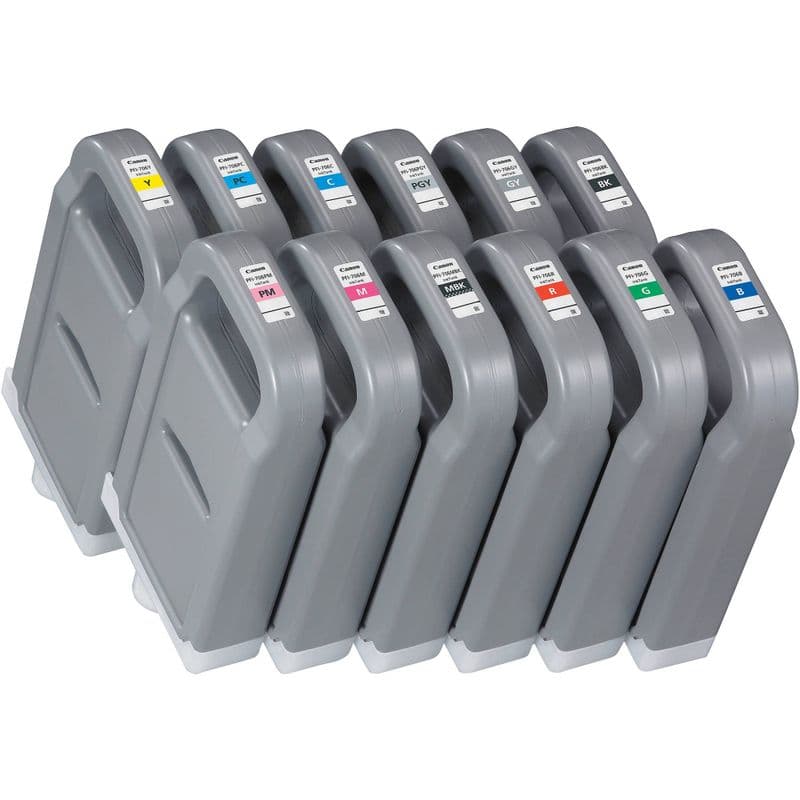 Canon PFI-706SET 12 ink tanks Multipack