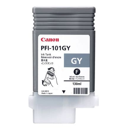 PFI-101GY Grey Ink Cartridge Canon 130ml PFI101GY 0892B001AA