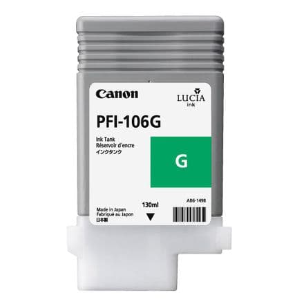 PFI-106G Canon Green Ink Cartridge 6628B001AA