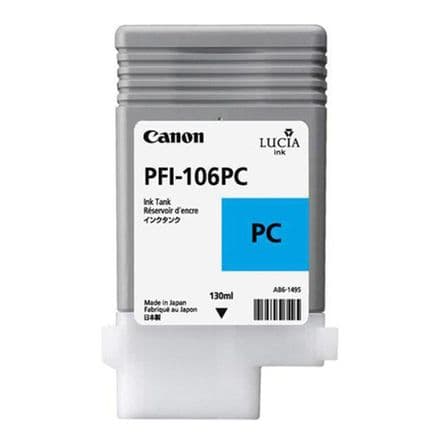 PFI-106PC Photo Cyan Ink Cartridge Canon 6625B001AA