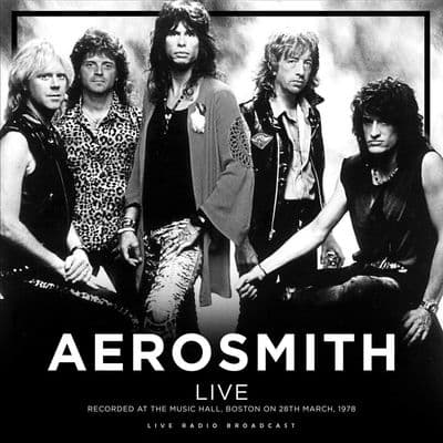 AEROSMITH 'MUSIC HALL, BOSTON, 28th March, 1978' VINYL LP