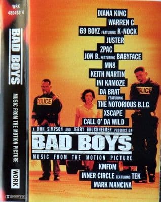 BAD BOYS Soundtrack Cassette