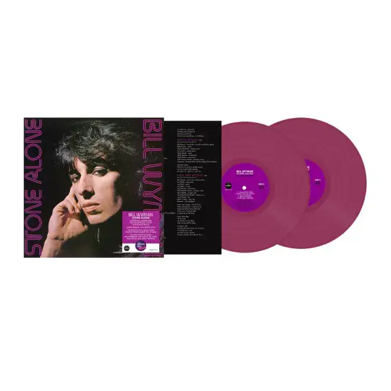 BILL WYMAN 'STONE ALONE' (50th Anniv.) Purple Colour VINYL LP (NATIONAL ALBUM DAY 2025)