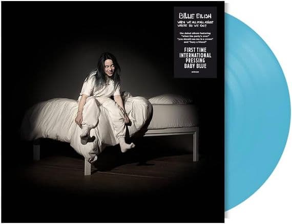 BILLIE EILISH 'WHEN WE ALL FALL ASLEEP, WHERE DO WE GO?' Baby Blue Colour VINYL LP (2026)