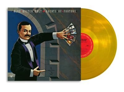 BLUE OYSTER CULT 'AGENTS OF FORTUNE' (50th Anniversary) Gold Coloured VINYL LP (14th August 2026)