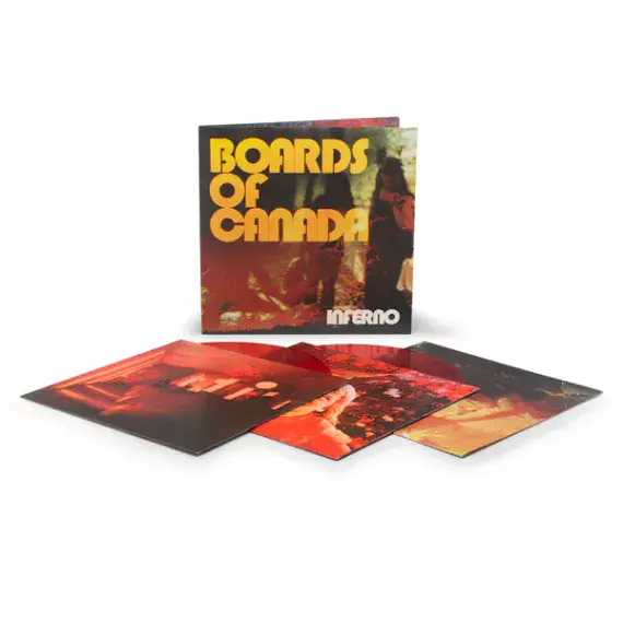 BOARDS OF CANADA 'INFERNO' Ltd Translucent Red Coloured Double VINYL LP (2026)