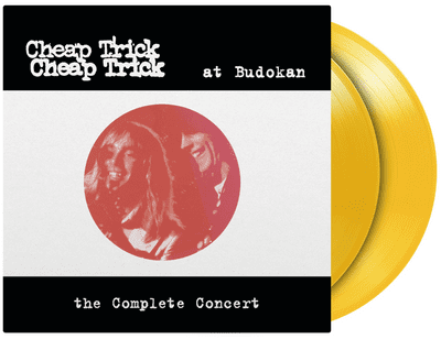 CHEAP TRICK 'AT BUDOKAN: COMPLETE CONCERT' Yellow Coloured Double VINYL LP (14th August 2026)