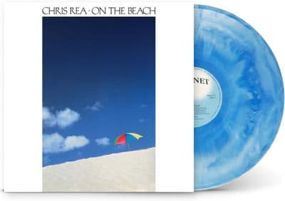 CHRIS REA 'ON THE BEACH' (40th Anniversary Edition) Sea Blue Marble VINYL LP (2026)