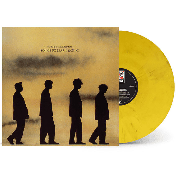ECHO & THE BUNNYMEN 'SONGS TO LEARN & SING' Yellow & Black Marble VINYL LP (2026)