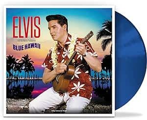 ELVIS PRESLEY Blue Hawaii Blue Vinyl LP